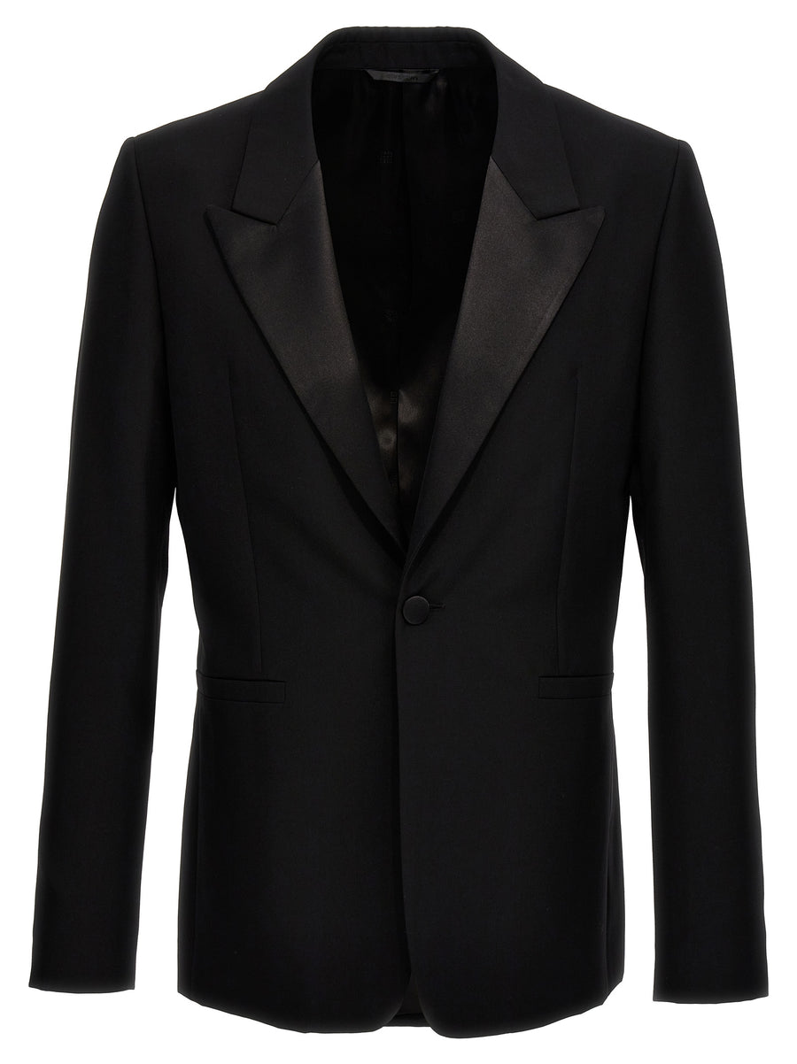 Givenchy 100% wool blazer in black