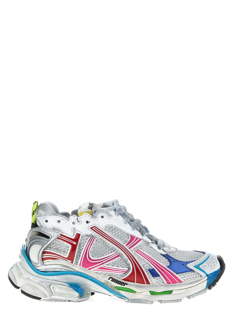 Balenciaga 100% polyester sneaker in white