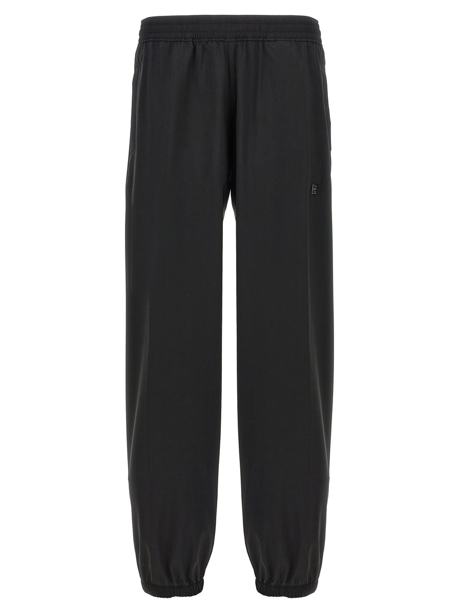 Givenchy 100% virgin wool joggers in black