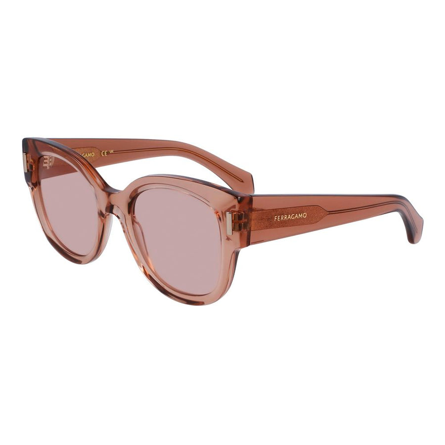 Ferragamo FESF2007S5120260AC Acetate sunglasses in beige