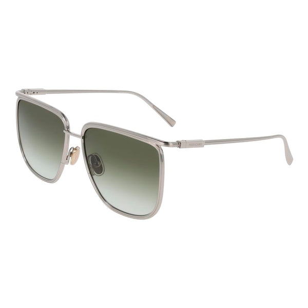 Ferragamo FESF324S5816750AC Metal sunglasses in gold