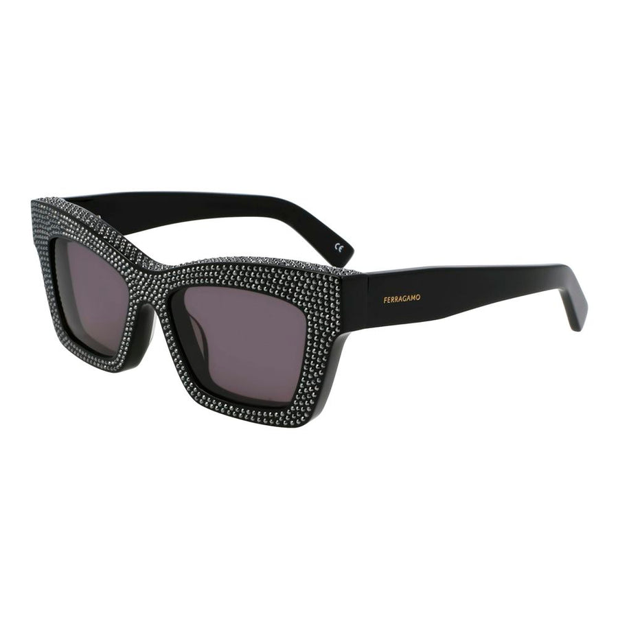 Ferragamo FESF2045SR5217001AC Acetate sunglasses in black