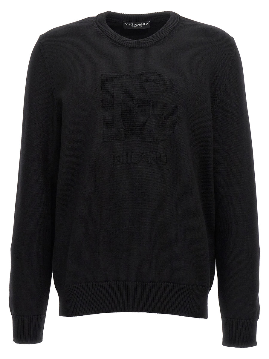 Dolce & Gabbana 100% Virgin Wool cardigan in black