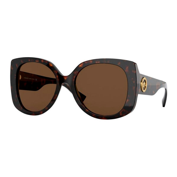 Versace VEVE4375F10873AC Acetate sunglasses in brown