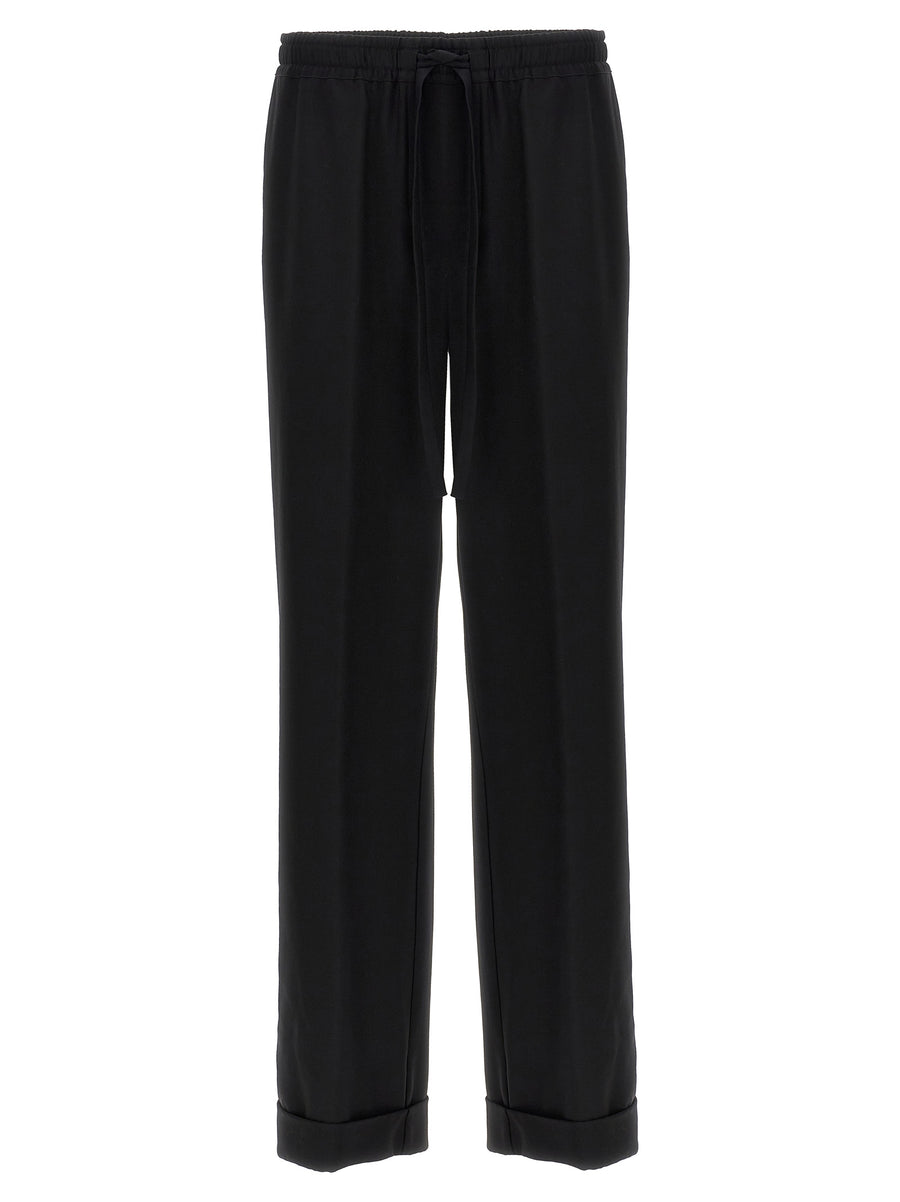 Dolce & Gabbana 100% Virgin Wool trousers in black