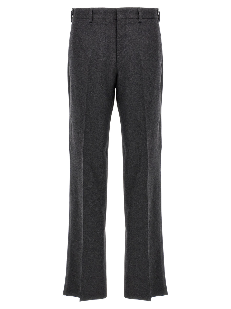 Fendi 98% Cashmere trousers in gray