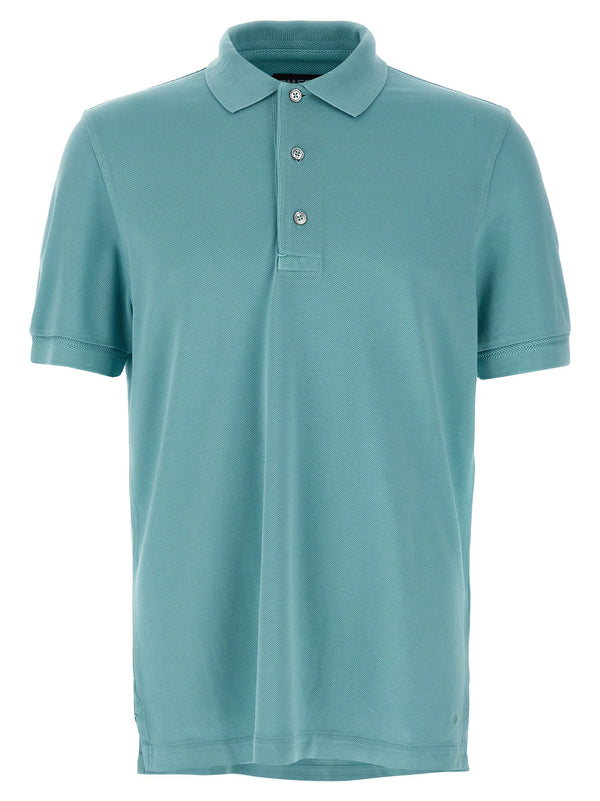 Tom Ford 100% Cotton polo in blue