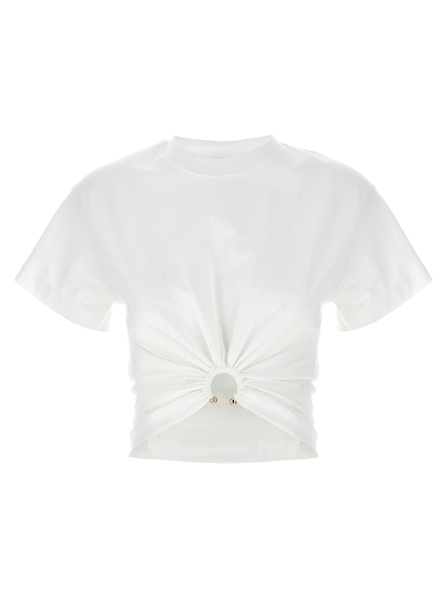 Paco Rabanne 100% Cotton t-shirt in white
