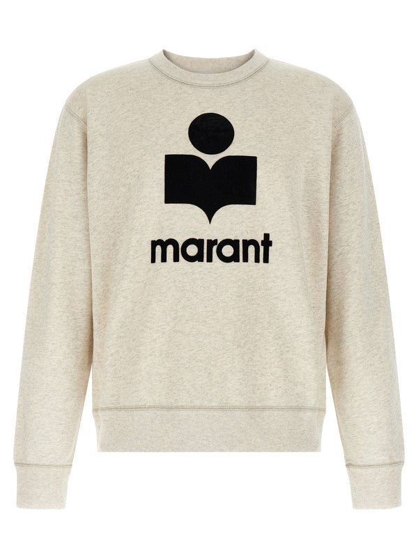 Marant 88% cotton sweatshirt in gray
