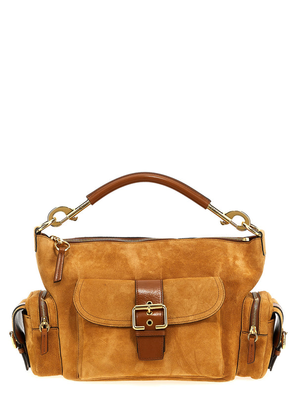 Chloé 100% Calfskin Leather shoulder bag in brown