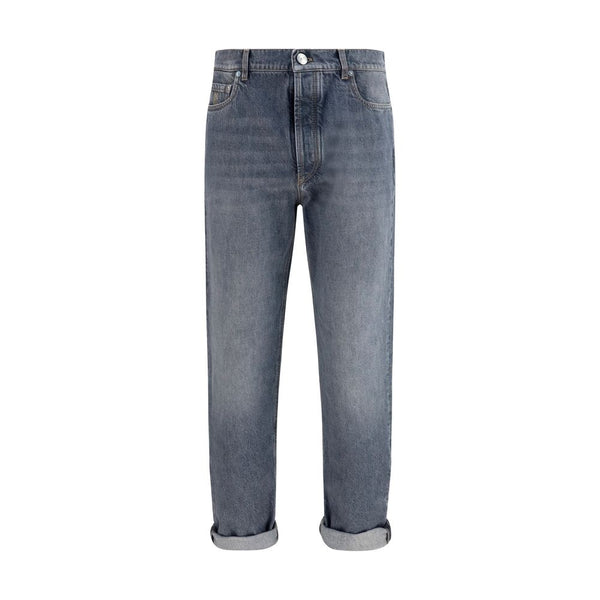 Brunello Cucinelli 100% Cotton jeans in gray