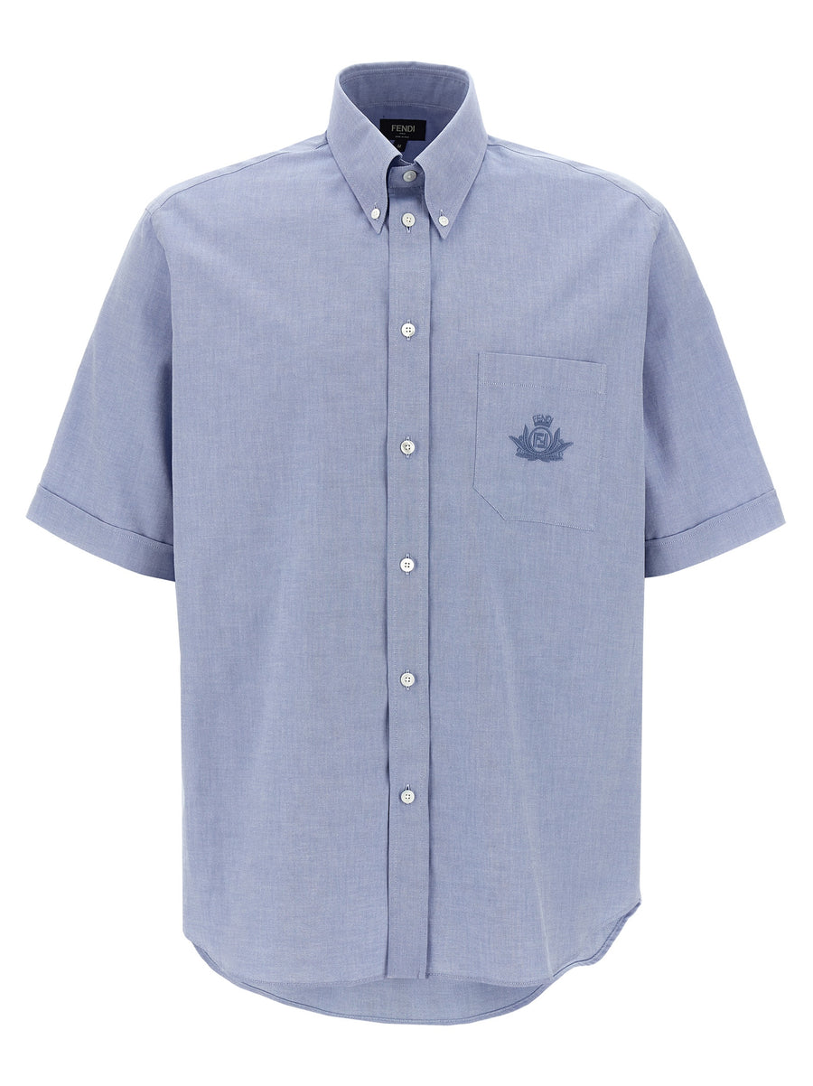 Fendi 100% Cotton shirt in blue