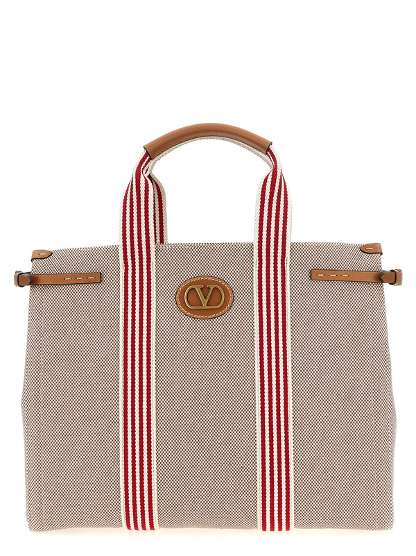 Valentino Garavani 100% Cotton tote bag in multicolor