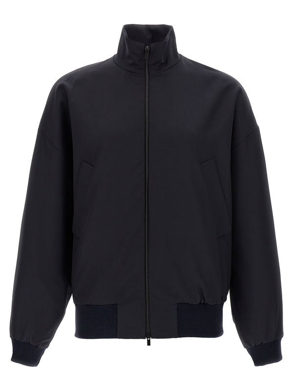 Fear Of God 100% virgin wool jacket in blue