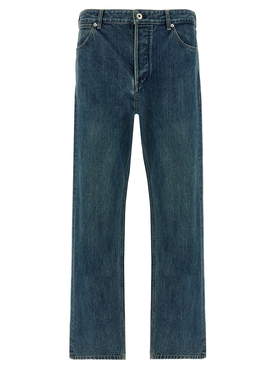 Jil Sander 100% cotton jeans in blue