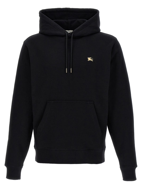 Burberry 100% cotton hoodie in black