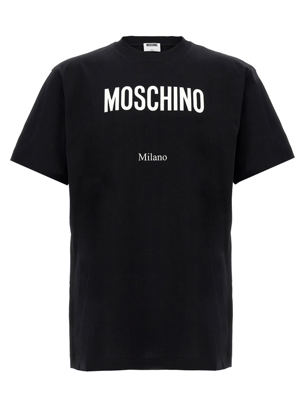 Moschino 100% cotton t-shirt in black