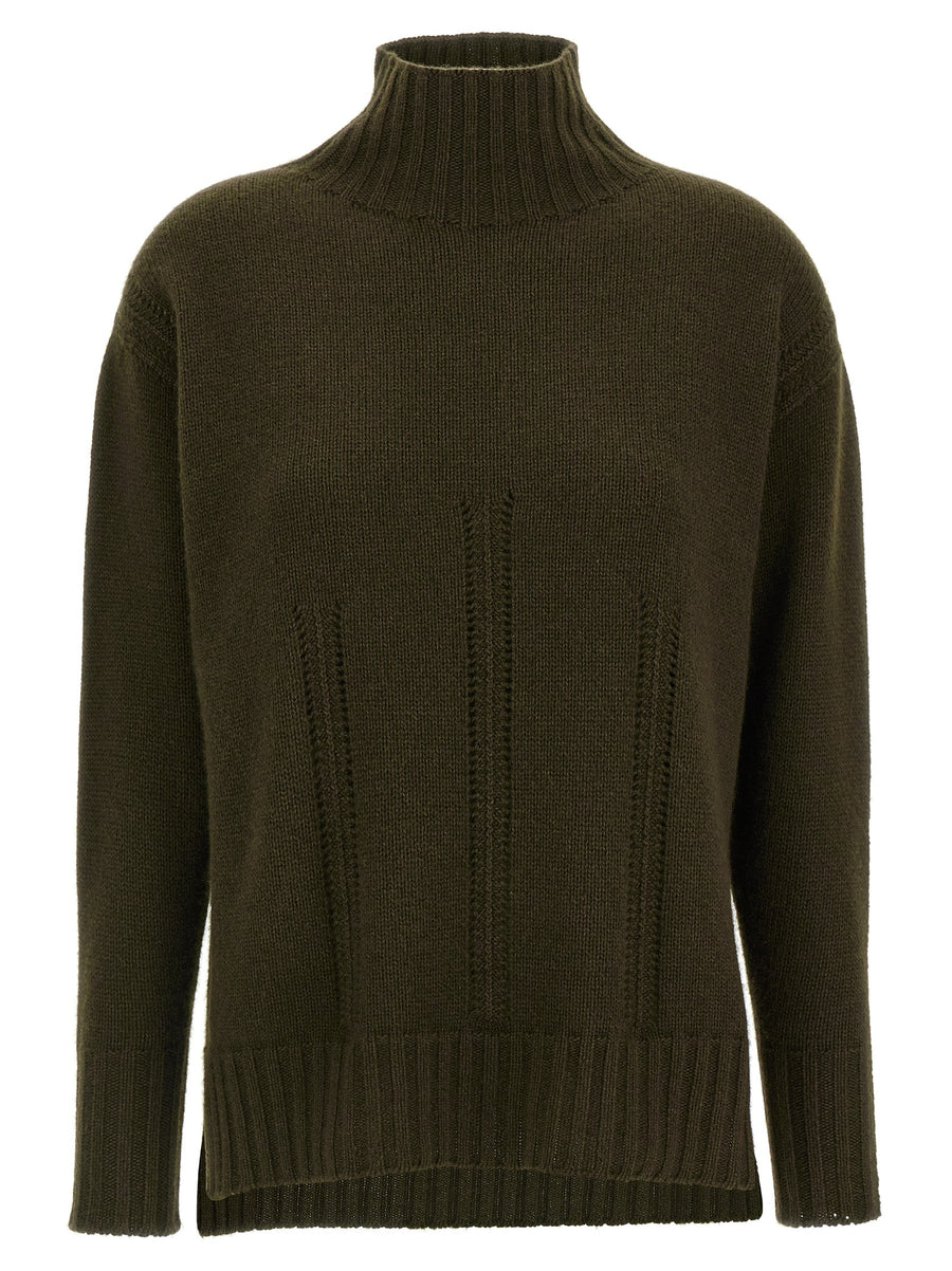 Bicolor Cashmere Cardigan Clothing