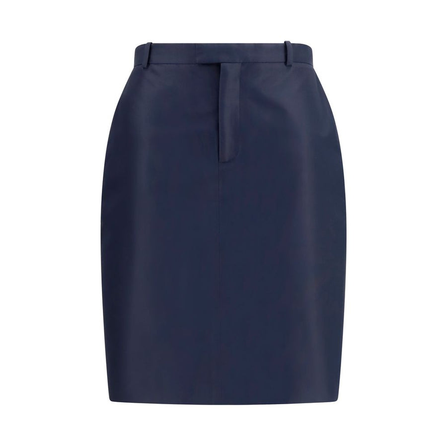 Gucci 100% Silk skirt in navy