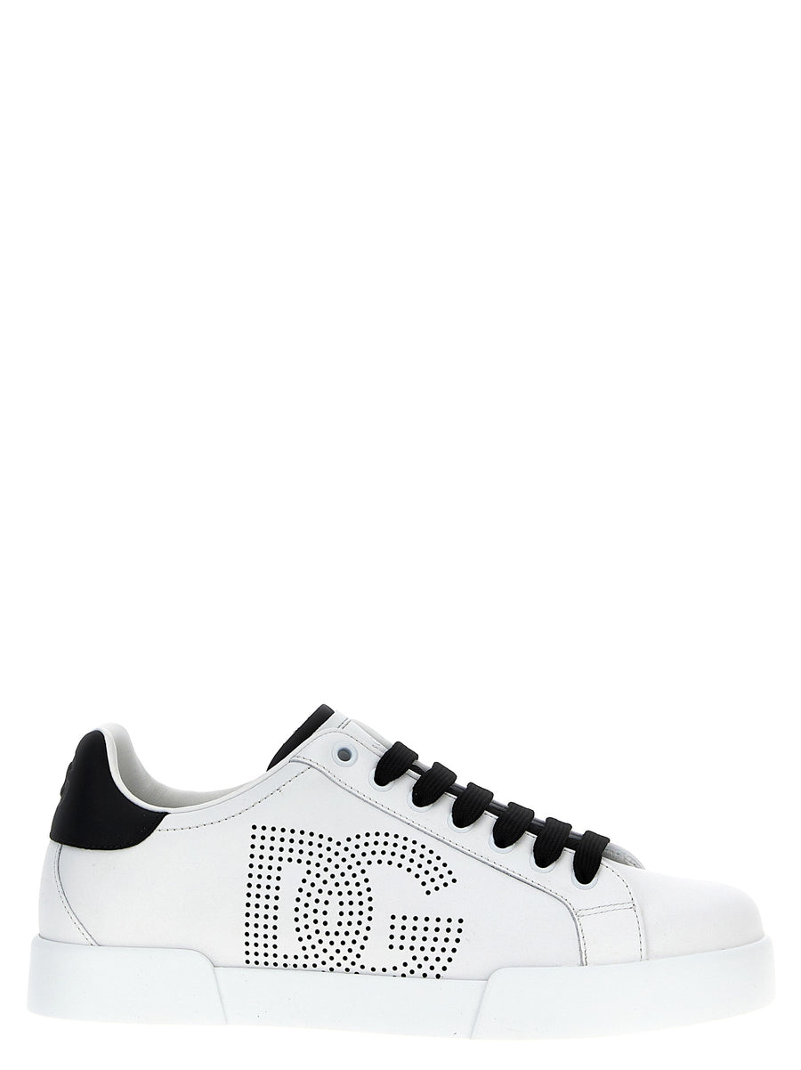 Dolce & Gabbana 100% calfskin leather (Bos Taurus) sneaker in white