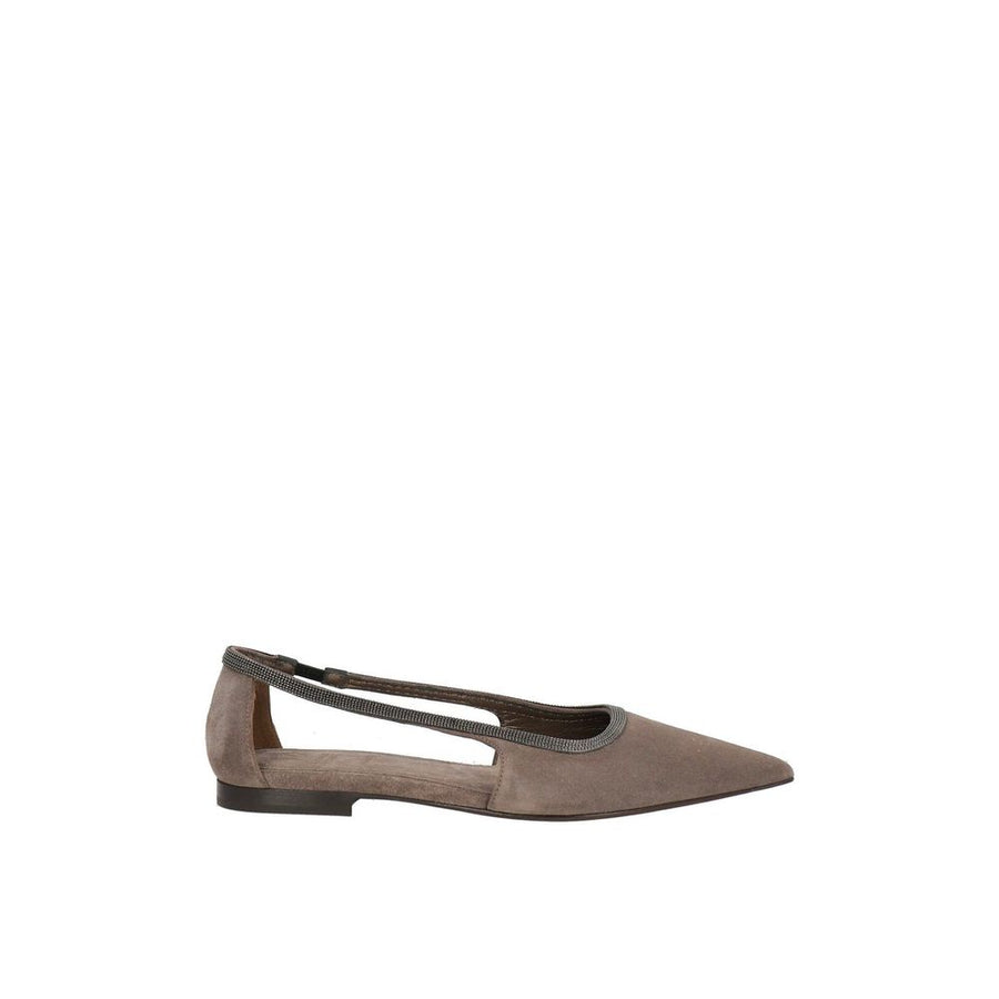 Brunello Cucinelli flat in gray