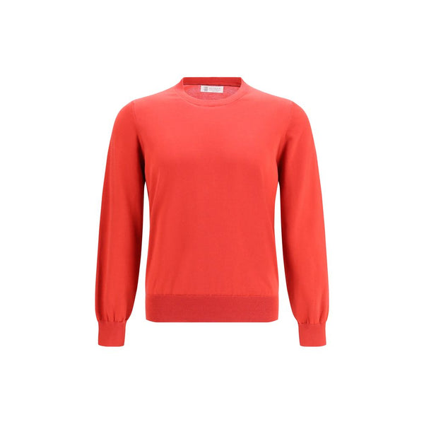 Brunello Cucinelli 100% Cotton sweatshirt in red
