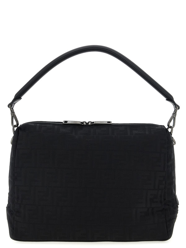 Fendi 100% Polyamide shoulder bag in black