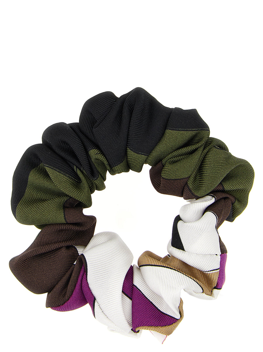 Emilio Pucci 100% silk hair band in multicolor