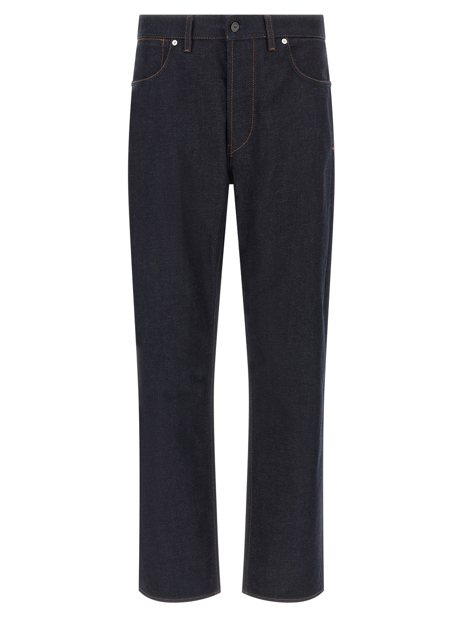 Stone Island 100% Cotton jeans in blue