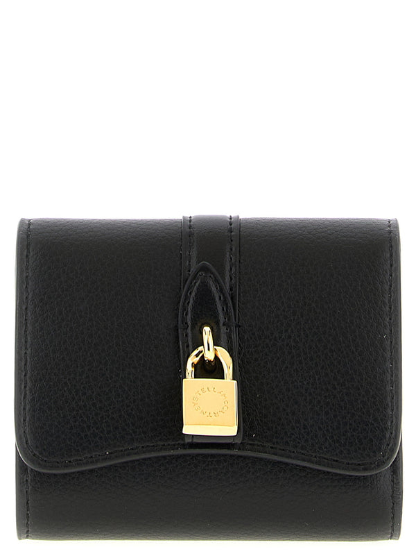 Stella McCartney 100% Polyamide wallet in black
