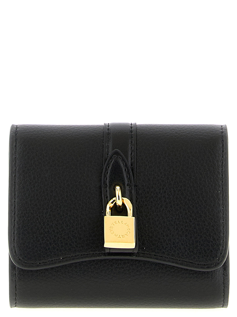 Stella McCartney 100% Polyamide wallet in black