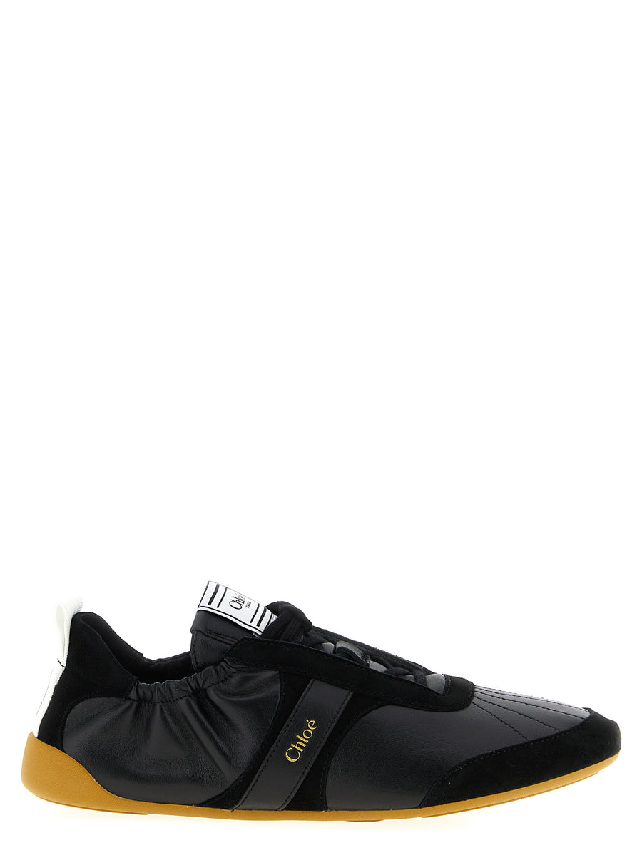 Chloé 80% polyester sneaker in black