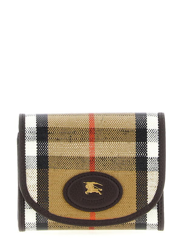 Burberry 69% Cotton wallet in beige