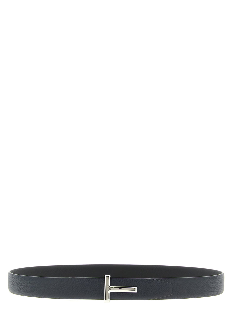 Tom Ford 100% calfskin leather belt in black