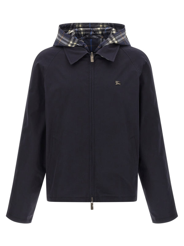 Burberry 100% Cotton jacket in navy