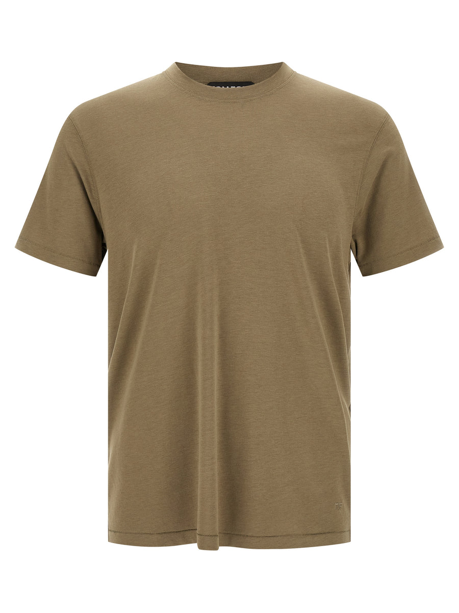 Tom Ford 67% lyocell t-shirt in khaki