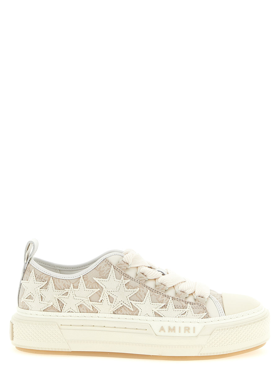 Amiri 100% Polyester sneaker in beige