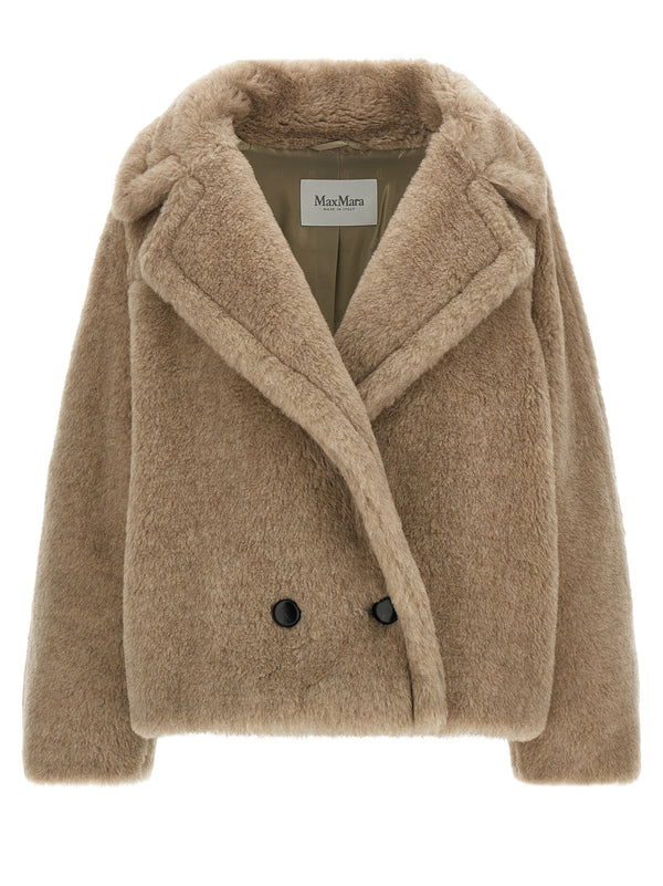 Max Mara Alpaca coat in beige