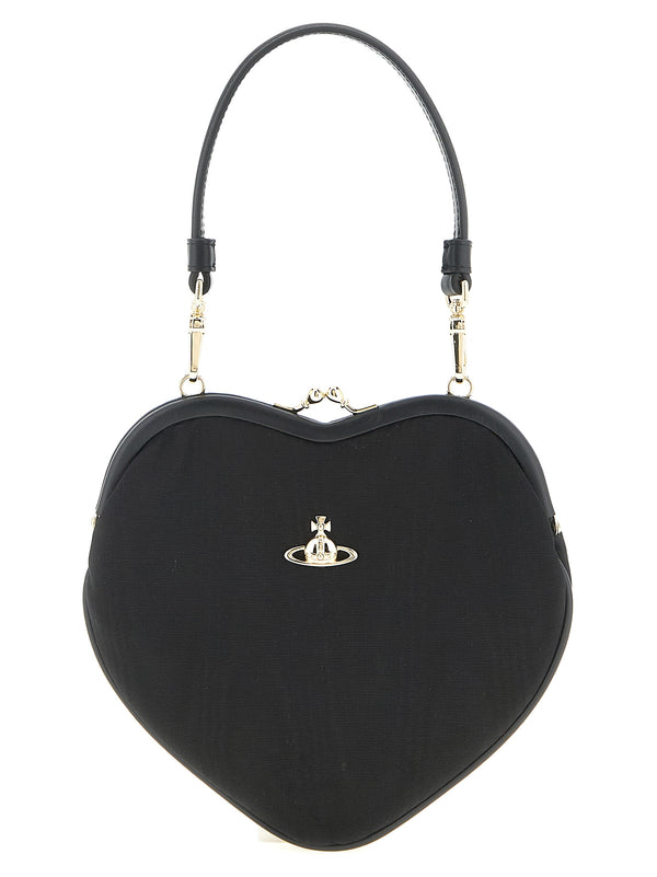 Vivienne Westwood 100% Viscose top handle bag in black