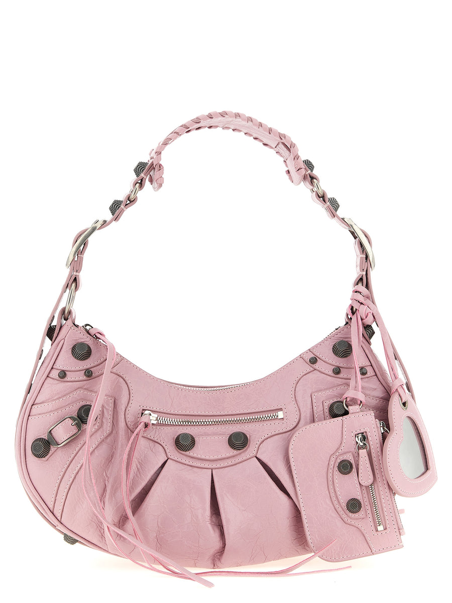 Balenciaga 100% Lamb Leather shoulder bag in pink