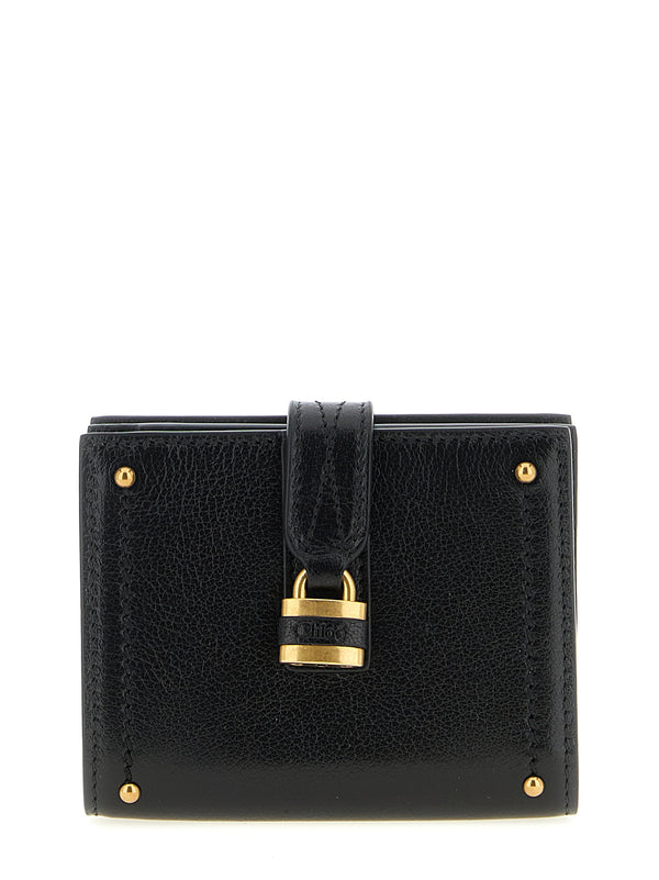 Chloé Buffalo leather wallet in black