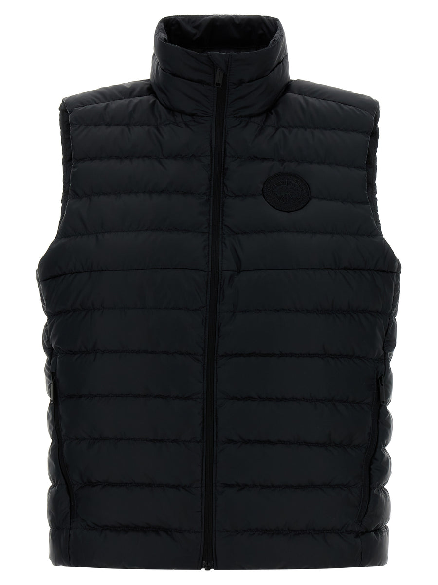 Canada Goose 100% polyamide vest in black