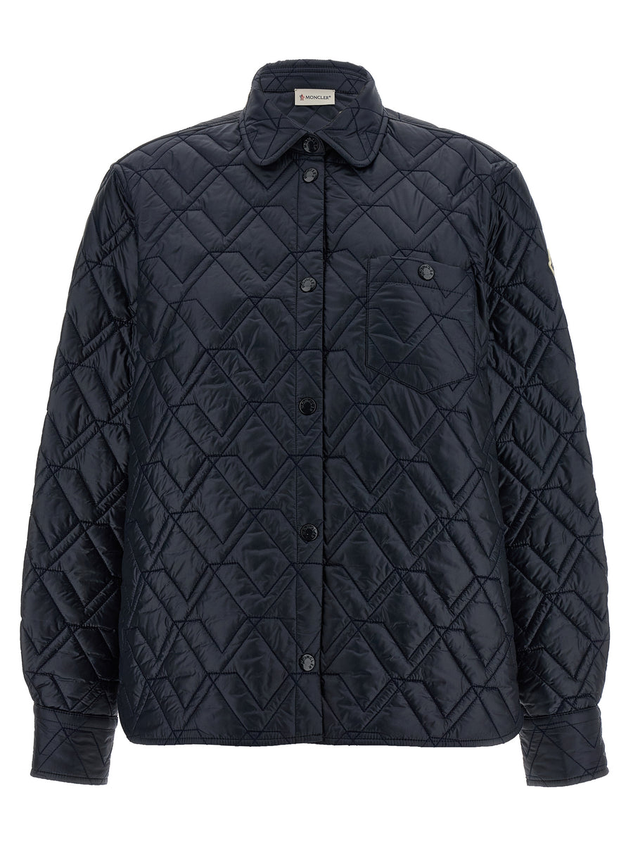 Moncler 100% Polyamide jacket in blue