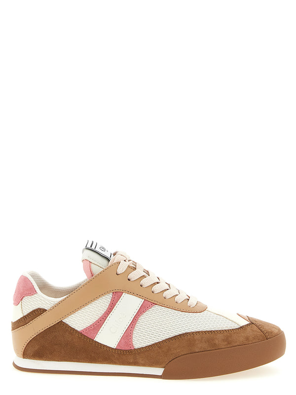 Chloé Recycled mesh sneaker in multicolor