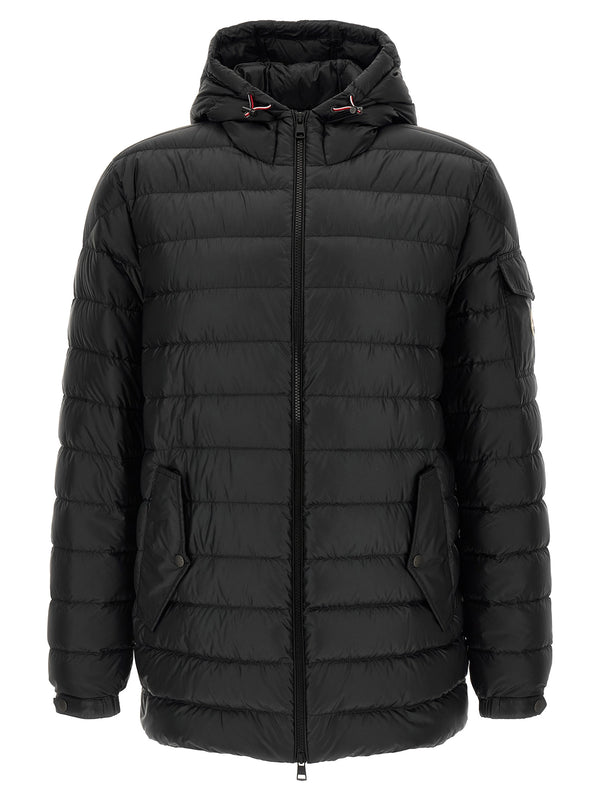 Moncler 100% Polyamide down jacket in black