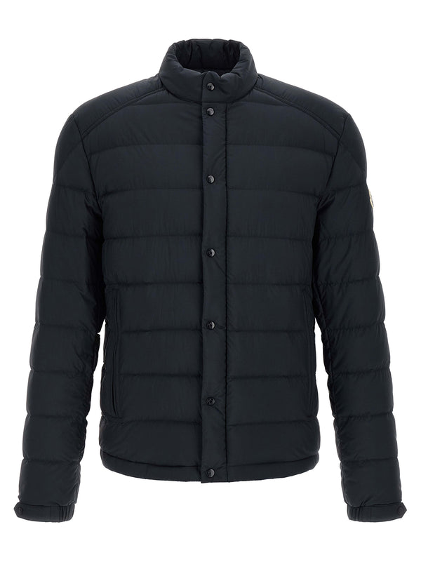 Moncler 100% Polyamide down jacket in blue