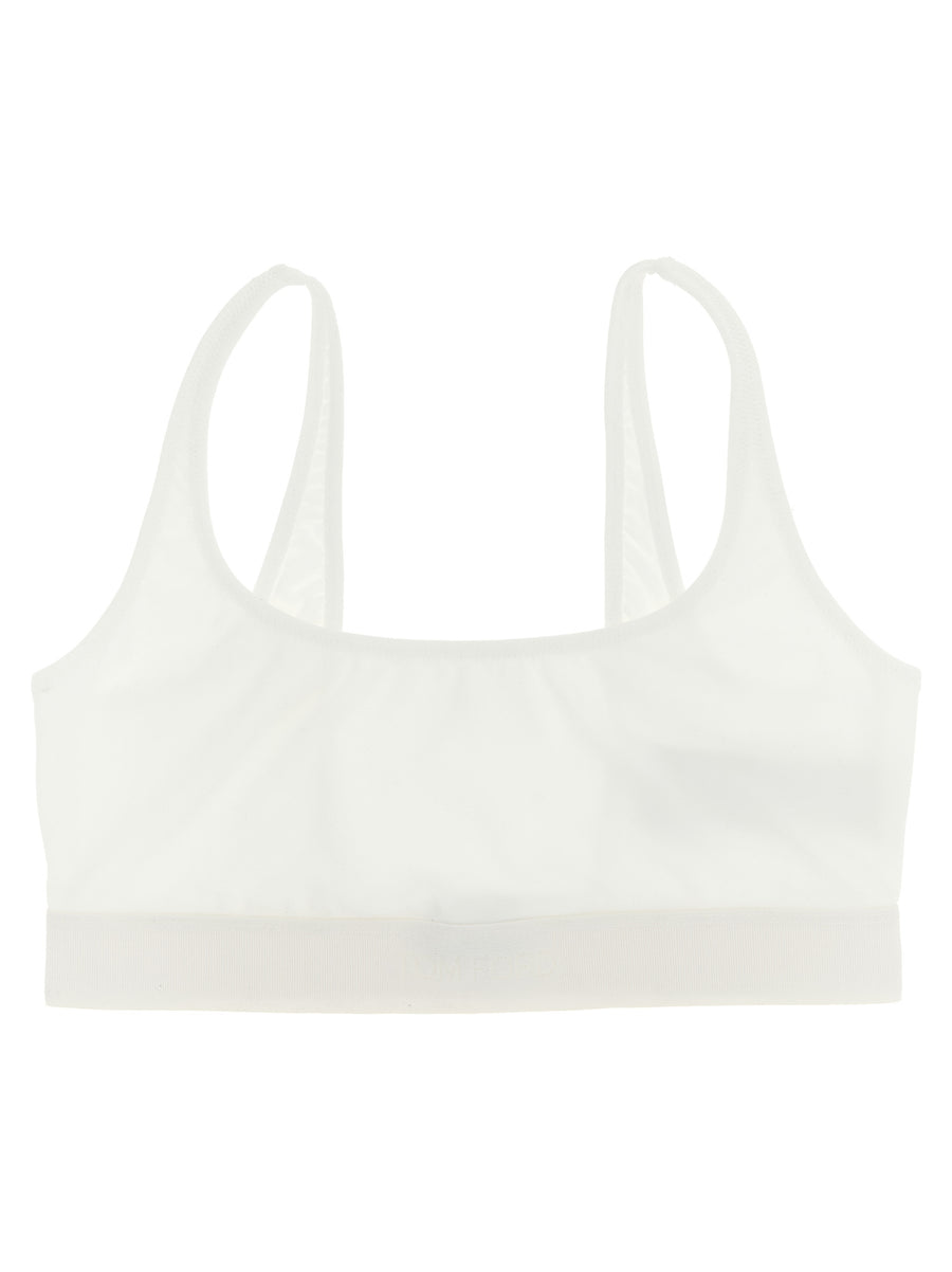 Tom Ford 92% modal bralette in white