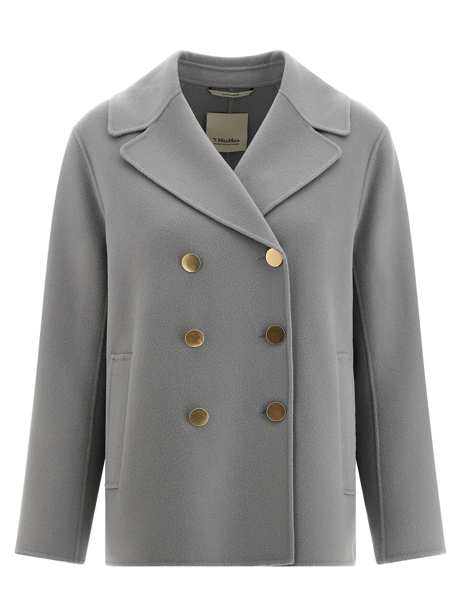 'S Max Mara 100% Virgin Wool blazer in gray