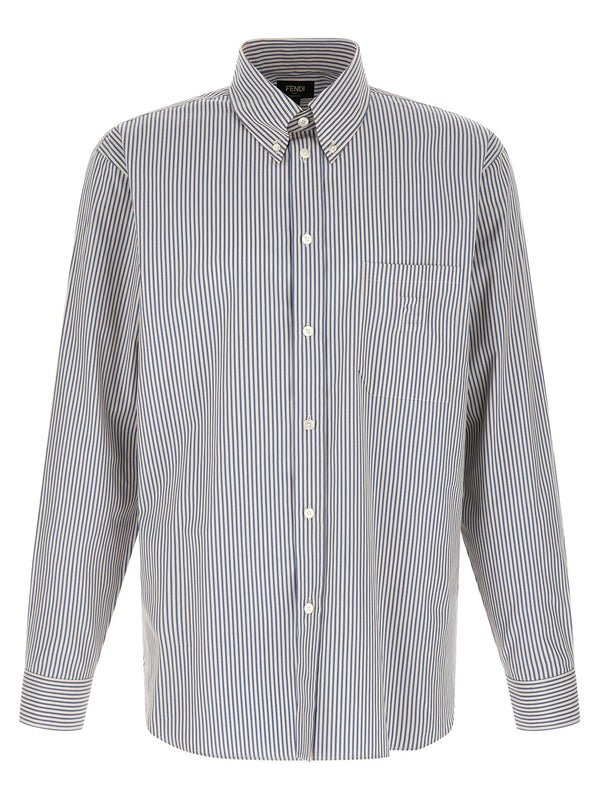 Fendi 100% Cotton shirt in blue