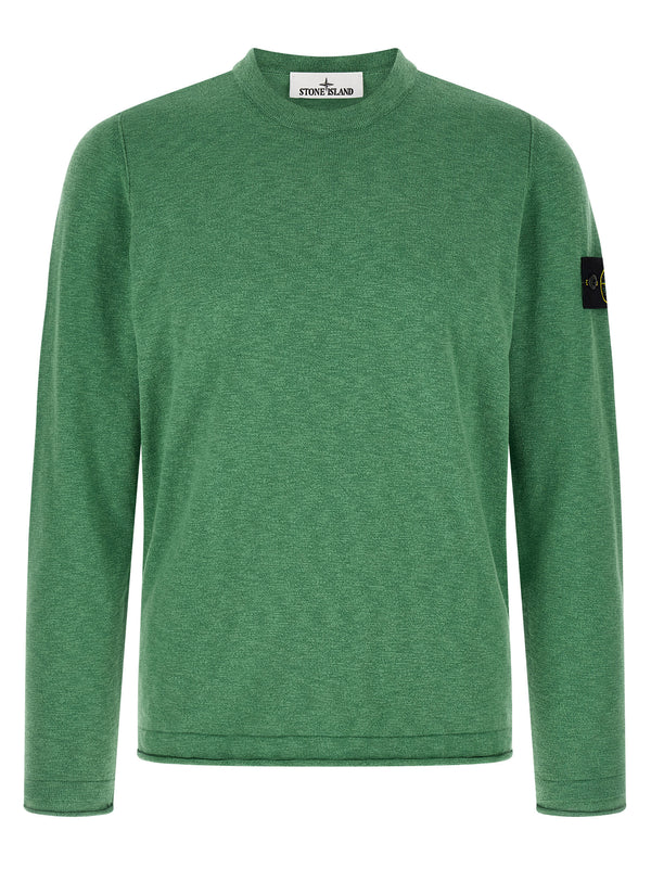 Stone Island 78% Cotton sweater in green